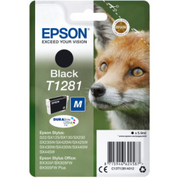 Ink Epson T12814011 Black With Pigment ink new Series fox-Size m