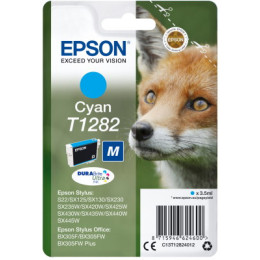 Ink Epson T12824011 Cyan With Pigment ink new Series fox-Size m