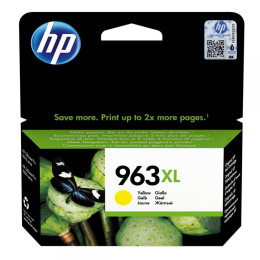 Hp 963xl High Yield Yellow ink Cartridge ( 3ja29ae )