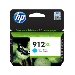 Hp 912xl High Yield Cyan ink Cartridge ( 3yl81ae )