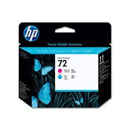 Ink hp no 72 Printhead Magenta and Cyan
