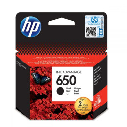 Ink hp no 650 Black ink Crtr