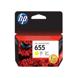 Ink hp no 655 Yellow ink Crtr