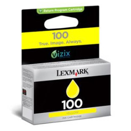 No 100 ink Lexmark 14n0902 Yellow - 200pgs
