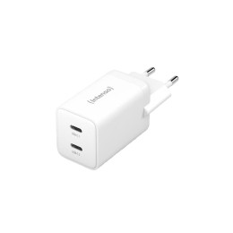 Intenso Power Adapter W40cc gan 2xusb-c 40 Watt White - 7804012