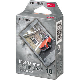 Fujifilm Color Instax Mini Instant Φιλμ (10 Exposures) Stone Grey (16754043) (Fjm16754043)