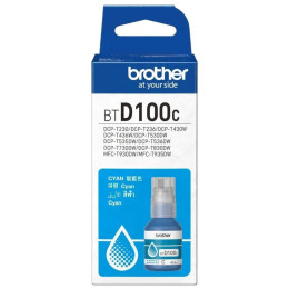 Brother Μελάνι Inkjet bt-D100c Cyan (Btd100c) (Brobtd100c)