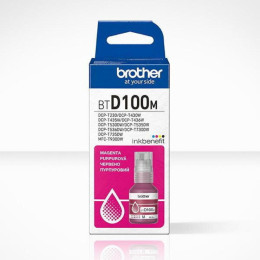 Brother Μελάνι Inkjet bt-D100y Magenta (Btd100m) (Brobtd100m)