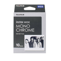 Fujifilm Instax Wide Film 10 Sheets Monochrome (16564101) (Fjm16564101)