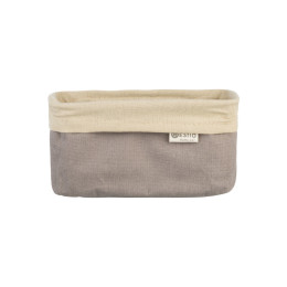 Estia Καλαθι Οργανωσης Fjord με Εσωτερικη Επενδυση 20x10x10cm Driftwood