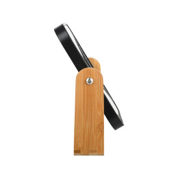 Estia Καθρεφτης Επιτραπεζιος Bamboo Essentials Περιστρεφομενος Διπλης Οψεως