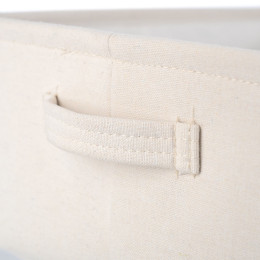 Estia Κουτι Αποθηκευσης & Οργανωσης Ivory 13.5x12.5x10.5cm me Χερουλια
