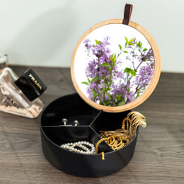 Estia Κουτι Αποθηκευσης & Οργανωσης Bamboo Essentials με Καθρεφτη