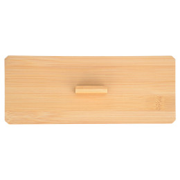 Κουτι Αποθηκευσης & Οργανωσης Bamboo Ορθογωνιο 23.3x9.4x8.8cm με Καπακι
