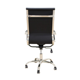 A9955 ΜΑΥΡΟ PU ΠΟΛΥΘΡΟΝΑ ΓΡΑΦΕΙΟΥ 54X62X44-104/53-113εκ.