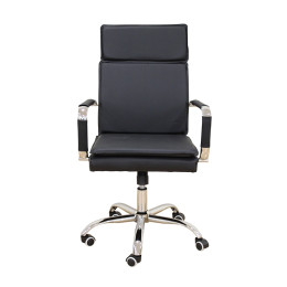 A9953 ΜΑΥΡΟ PU ΠΟΛΥΘΡΟΝΑ ΓΡΑΦΕΙΟΥ 59Χ62Χ48-99/57-108εκ.