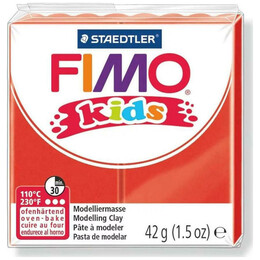 Πηλός Staedtler Fimo Kids 42gr Red 8030-2