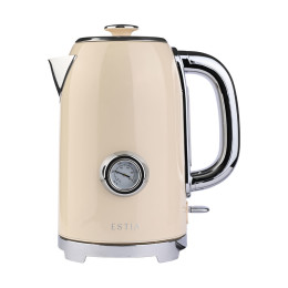 Estia Βραστηρας Retro Epoque Ανοξειδωτος 2200w 1.7lt Κρεμ