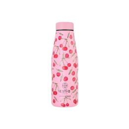 Estia Θερμος Travel Flask Save the Aegean 500ml Cherry Rose