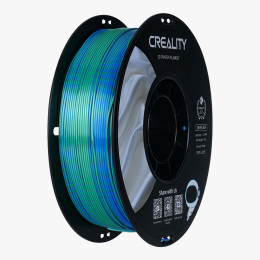 Creality cr-pla Silk Blue-Green, 3d Printer Filament Glossy, 1 kg Spool,1.75 mm
