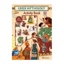 Ελληνική Μυθολογία - Βιβλίο Δραστηριοτήτων με Puffy Αυτοκόλλητα (Αγγλικά)
