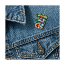 Cinereplicas: k-pop Demon Hunters - Zoey Hamburger Noodles pin (Cr3128)