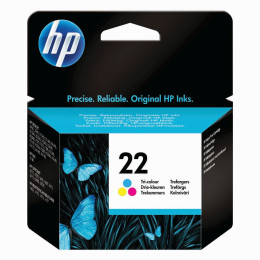 Hp Μελάνι Inkjet No.22 Colour (C9352ae) (Hpc9352ae)