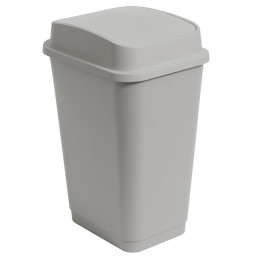 Καδος Απορριματων Fliptop 2 50lt Γκρι