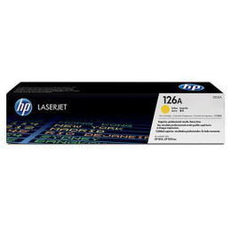 Toner Laser hp lj Color Cp1025 126a Yellow - 1k pgs