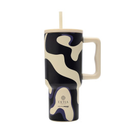 Estia Θερμος Straw Tumbler xl Save the Aegean 900ml Bold Drift