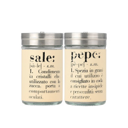 Estia Δοχειο για Πιπερι Allure Γυαλινο 4.8x8.2cm Μπεζ