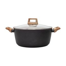 Estia Κατσαρολα Earth Αντικολλητικη Πρεσσαριστου Αλουμινιου 28cm 6.9lt