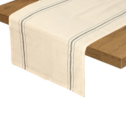 Estia Ρανερ Τραπεζιου Rustic 40x150cm Γκρι