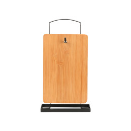 Estia σετ Επιφανειες Κοπης Bamboo Essentials 5 τεμ με Βαση Μεταλλικη