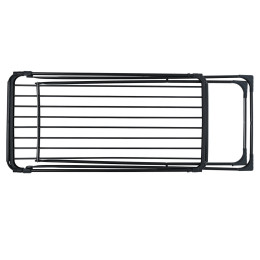 Estia Απλωστρα Δαπεδου Μεταλλικη Πτυσσομενη 18m Επεκτεινομενη