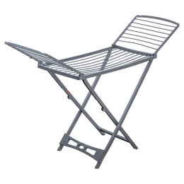 Απλωστρα Δαπεδου Biociclo Πλαστικη Πτυσσομενη 20m Γκρι