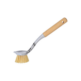 Estia Βουρτσα Καθαρισμου Πιατων Χειρος Bamboo Essentials Marble Στρογγυλη