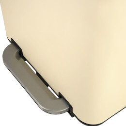 Estia Καδος Απορριματων Cubic Soft Close 30lt Ivory