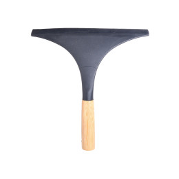 Estia Καθαριστηρας Τζαμιων Χειρος με Λαστιχο Bamboo Essentials Black