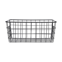 Estia Καλαθι Οργανωσης Μεταλλικο 28x22x12.5cm Μαυρο