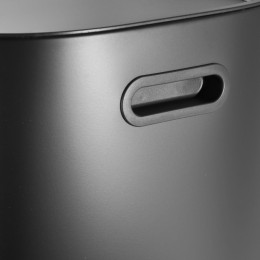 Estia Καδος Απορριματων Duoprime  Soft Close 60lt με δυο Δοχεια 30&30lt Μαυρος