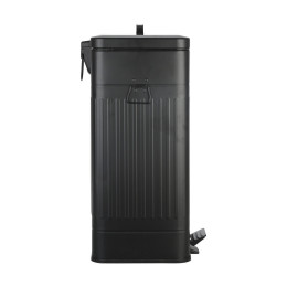 Estia Καδος Απορριματων Soft Close Antigua 30lt mat Μαυρο