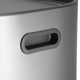 Estia Καδος Απορριματων Duoprime Soft Close 60lt με δυο Δοχεια 30&30lt Inox