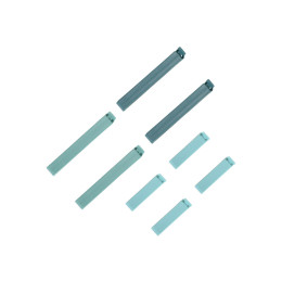 Κλιπ για Σακουλες Τροφιμων 2 Διαστασεων Μεντα 12τεμ