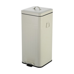 Estia Καδος Απορριματων Soft Close Antigua 30lt mat Ivory