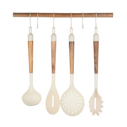 Estia Κρεμαστρα Κουζινας Allure Επιτοιχια με Γαντζους 6 Θεσεων