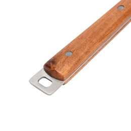 Estia Κουταλα Τρυπητη Allure Ανοξειδωτh 41.5cm με Ξυλινη Λαβη