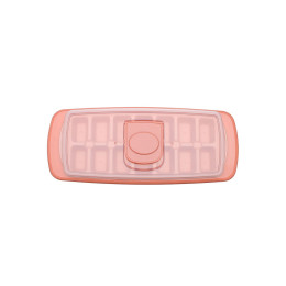 Estia Παγοθηκη Πλαστικη 14 Θεσεων με Καπακι Σαπιο Μηλο