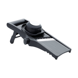 Estia Μαντολινο Ρυθμιζομενο Πλαστικο με Ανοξειδωτη Λεπιδα Μαυρο