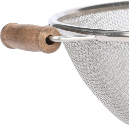 Estia Σουρωτηρι Ζυμαρικων Allure Ανοξειδωτο 26cm Ξυλινες Λαβες